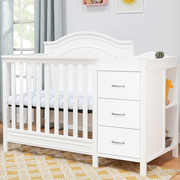 Charlie 4-in-1 Convertible Mini Crib & Changer
