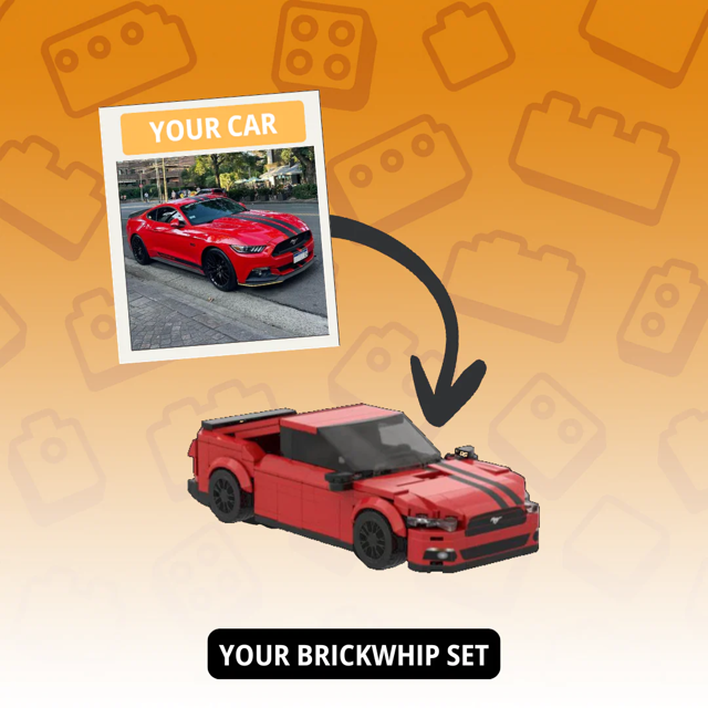 Custom Photo Car Brick Set