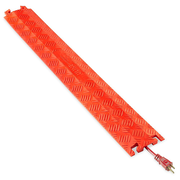 Pedestrian Cable Protector - 36 x 5 x 1", Orange