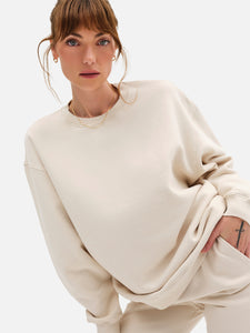 Organic Fleece Oversized Sweatshirt