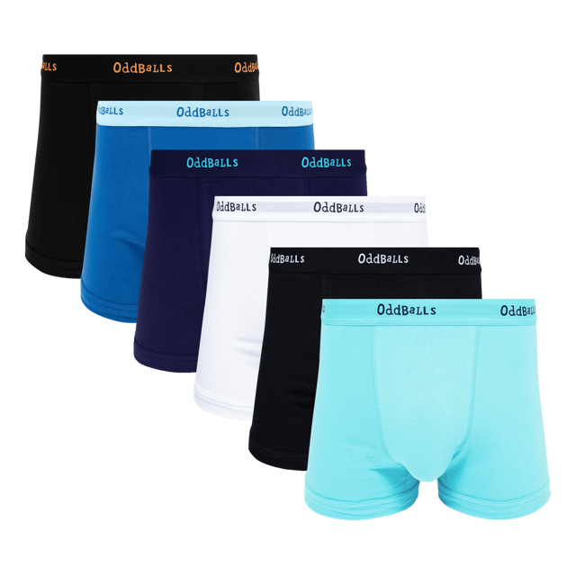 Keep It Classy Bundle - Mens Boxer Shorts 6 Pack