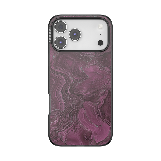 Burgundy Vein — iPhone 17 Pro Max MagSafe Case