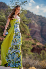 LARISA GOWN - PERIDOT CASCADE