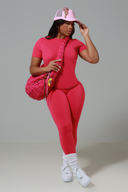 The 30 Second Set - Fuchsia Short Sleeve