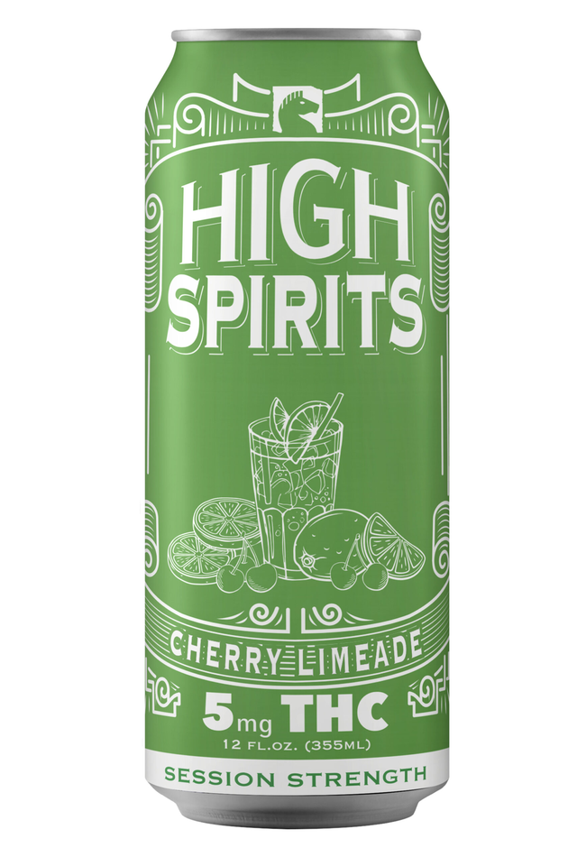 High Spirits Seltzer Cherry Limeade - 5mg