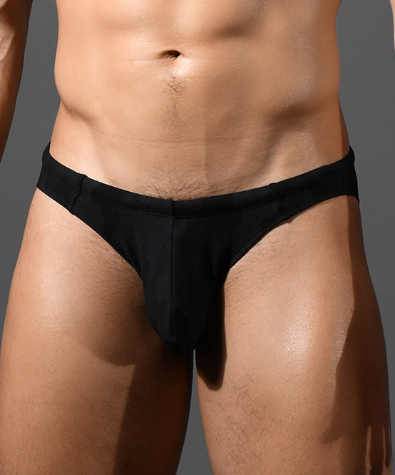 Black Camo Super Low Swim Bikini w/ ALMOST NAKED®