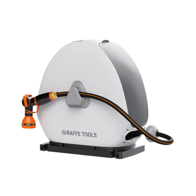 Ground-Mounted Retractable Hose Reel