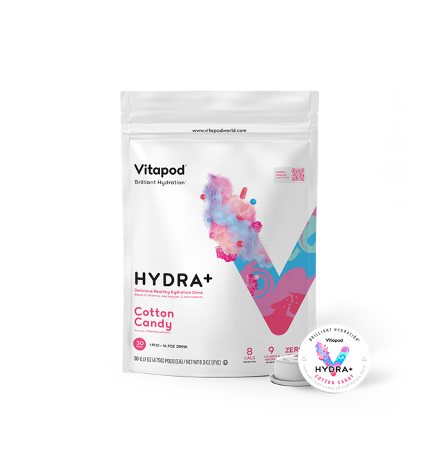 Hydra+ Cotton Candy, 30 Pods