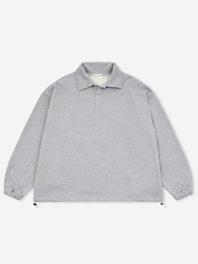 Estudio Niksen Polo Crewneck Sweater - Grey