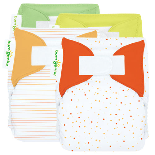 Buy 2 Get 2 FREE - bumGenius Littles 1.0 All-In-One Cloth Diapers