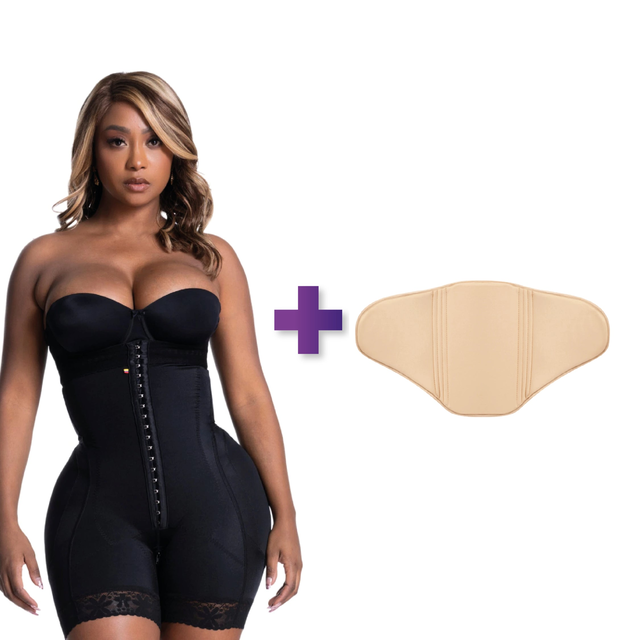 BBL & Lipo | Stage 3 Faja Colombiana Shapewear | Strapless + Ab Board Mini