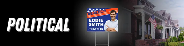 Custom Campaign Yard Signs & Lawn Signs | Super Cheap Signs