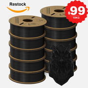 10KG Black/Mixed Color PLA/Mixed Color PETG Filament 1.75mm/KP3S Pro V2 for The US