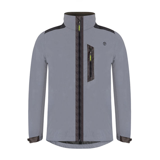 City Men's 100% Reflective Commuter Cycling Jacket