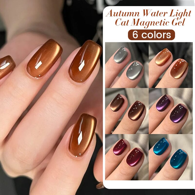 Autumn Water Light Cat Magnetic Gel 10ml
