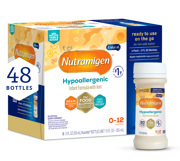 Nutramigen® Hypoallergenic Infant Formula - Ready to Use - 2 fl oz Bottles (Case of 48) - Online | Enfamil