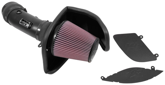 Cold Air Intake - High-flow, Aluminum Tube - DODGE CHALLENGER HELLCAT SC V8-6.2L