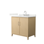 Elan 36" Single Bathroom Vanity by Wyndham Collection - White Oak
