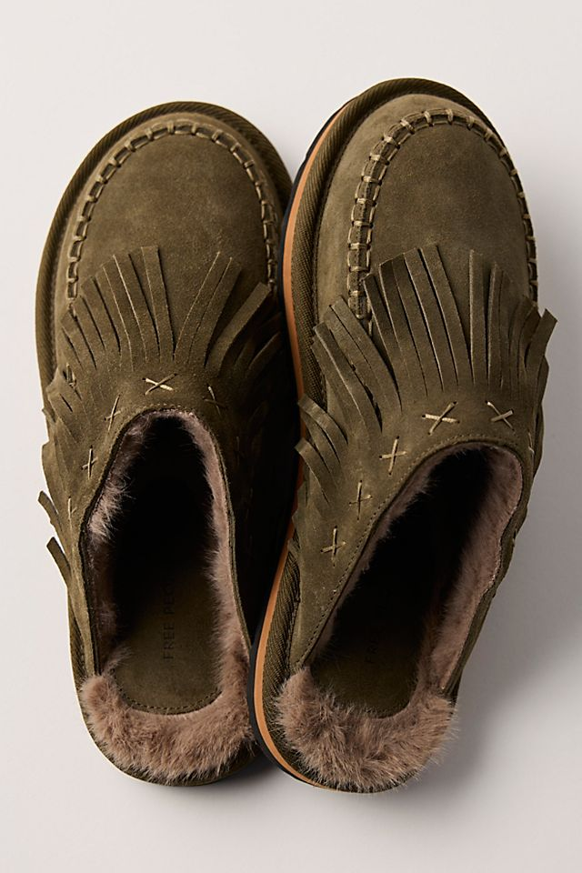 Fallon Fringe Mules