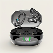 LAN XUN Wireless In-Ear Earbuds with Hi-Fi Sound, Chip, Up to 36 Hours Playtime, Control, Type-C Fast Charging, LED Power Display, -Canceling Mic, Rechargeable Lithium Polymer Battery, Anime/Video Game/TV Series/Animals/Movie Themed,