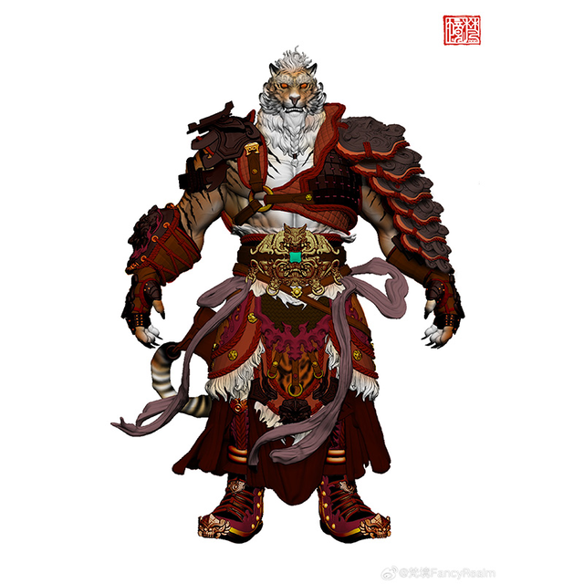 Fancy Realm Twenty-Eight Mansions Tiger