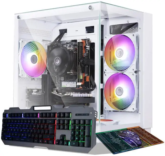 Gaming PC Desktop Computer,Intel Core i7 Desktop,Operating at A Frequency of 3.4GHz,RTX2060 6GB Graphics Card with 6GB GDDR6 Video Memory,16GB RAM,