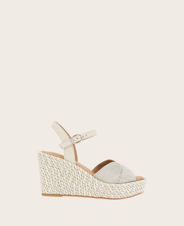 GENTLE SOULS - Nola Fabric Espadrille Wedge
