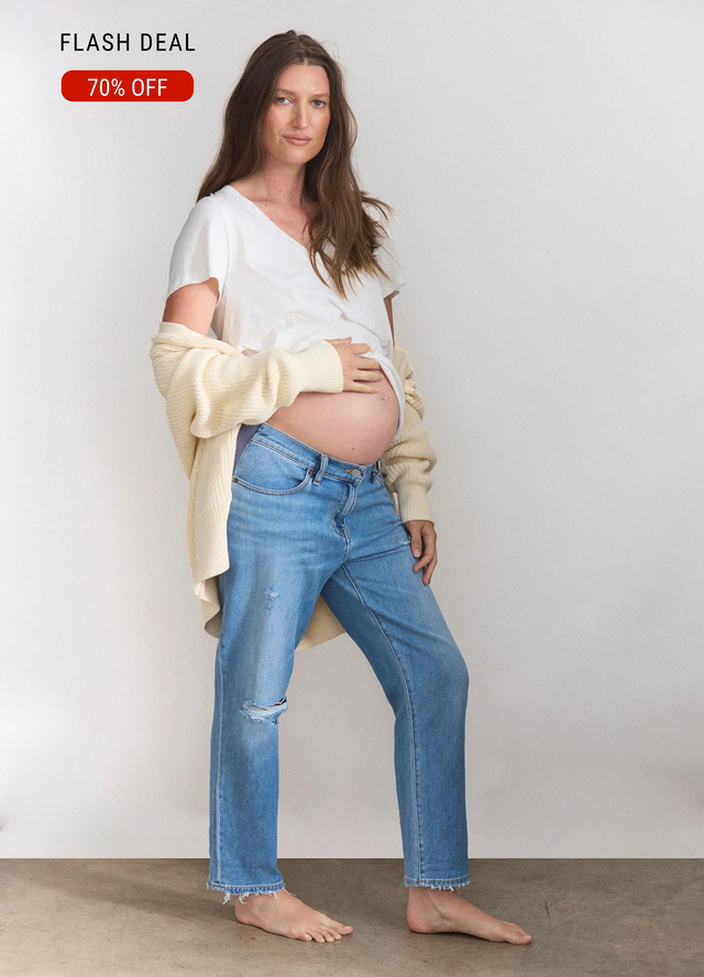 The Boyfriend Maternity Jean