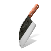 Rustic Hand Forged Serbian Cleaver