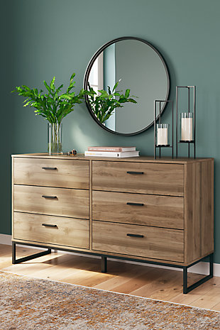 Deanlow 6 Drawer Dresser