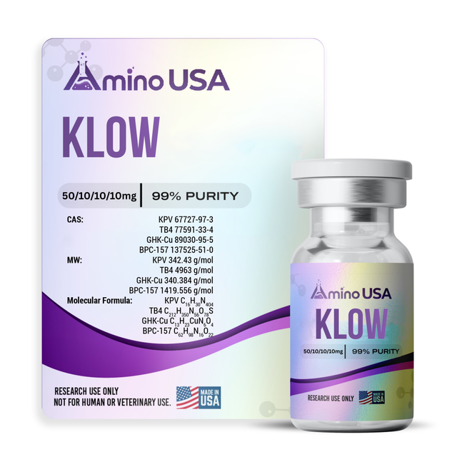 KLOW (KPV + GHK-Cu + BPC-157 + TB4) Blend