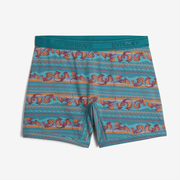 6" No Fly Boxer Briefs - Dragon Fairisle