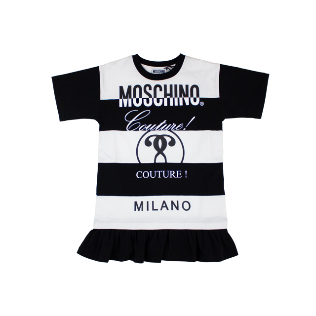 Moschino Kids Girl Striped Dress