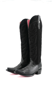 Katelyn Tall Red Bottom Snip Toe Cowgirl Boot