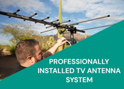 Channel Master Amplified Outdoor Antenna Bundle with UHF Enhancement & Professional Installation