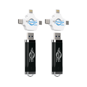 Buy 2 ThePhotoStick® Omni 128GB, Get 2 FREE