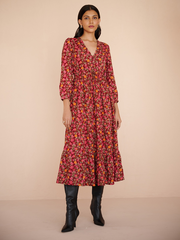 Castor Dress Pomegranate Vine Azalea