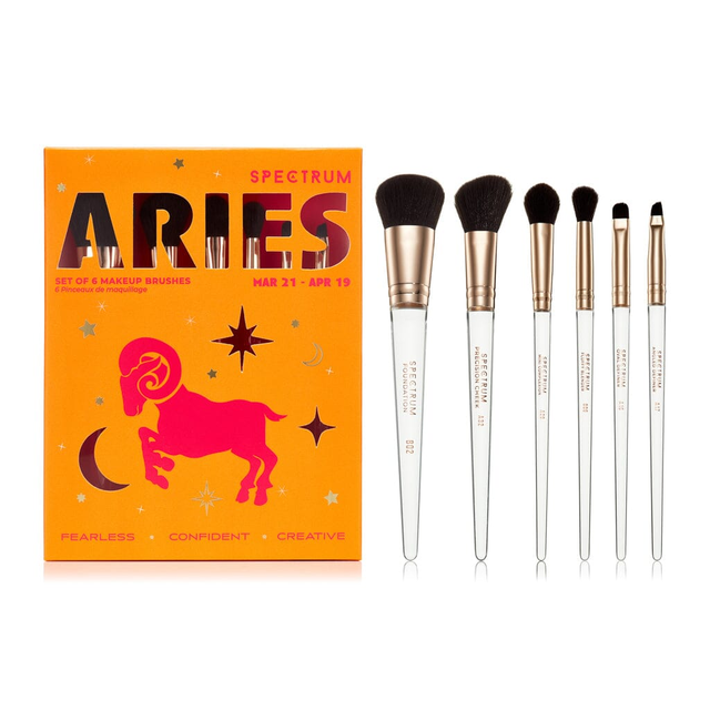 Aries Zodiac 6 Piece Brush Set