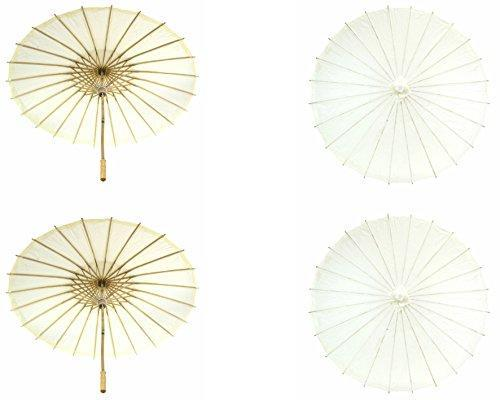 Bulk Pack Wedding Paper Parasols