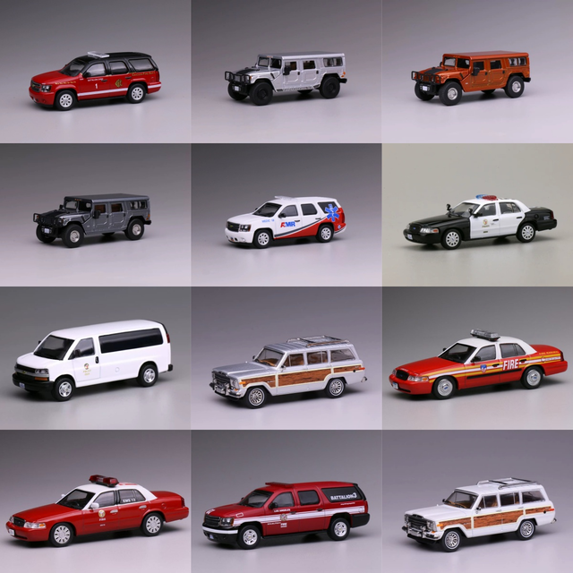 596 Model 1:64  Suburban H1 Express Van Wagner Victoria Crown Multiple alloy car models - AliExpress
