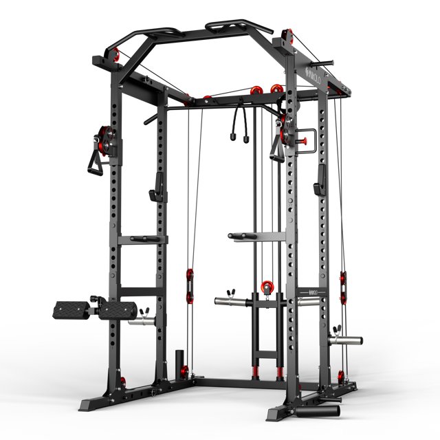 K6-2.0 Ultra All-in-One Power Rack Functional Trainer (UPGRADED)