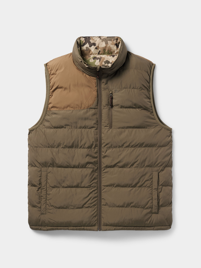 M's Reversible Puffer Vest - Pin Oak / Wetland
