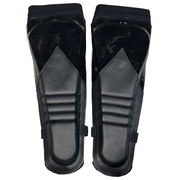 Black Natural on Black Patent on Black Kickpads