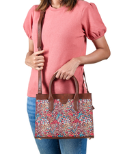 Teal by Chumbak Rainforest Hand Bag