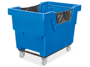 Heavy-Duty Poly Box Truck - 18 1/2 Bushel