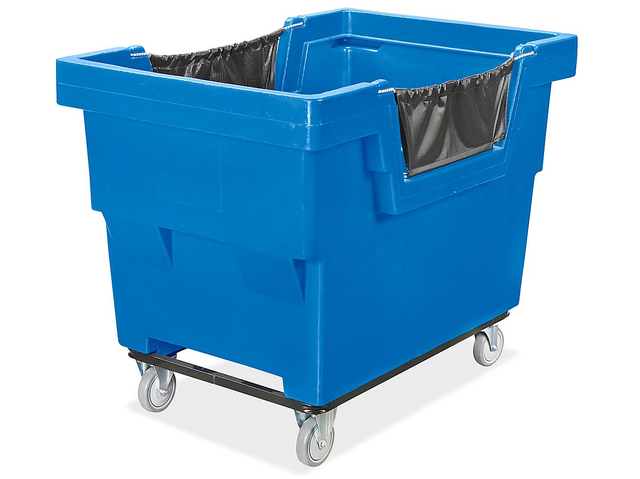 Heavy-Duty Poly Box Truck - 18 1/2 Bushel