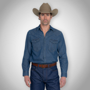 Western Chambray Light Wash
