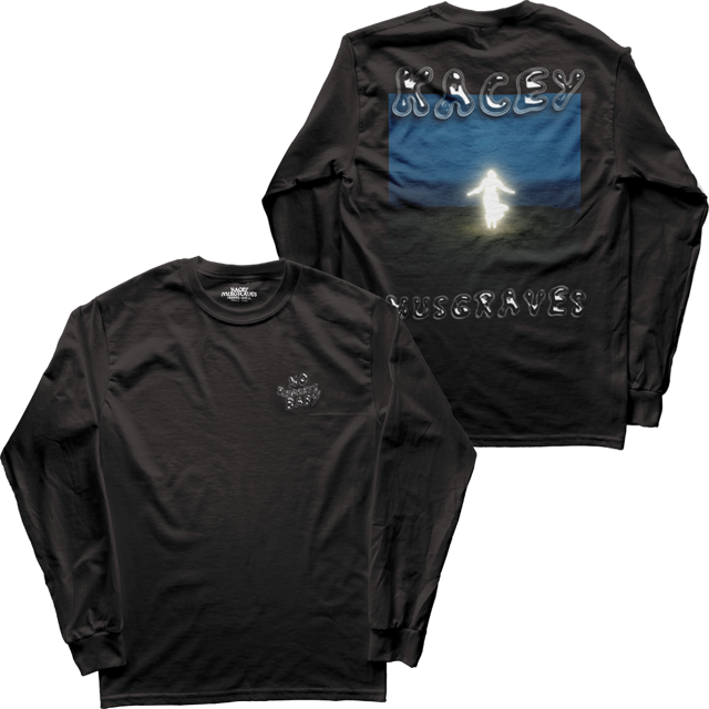 Bubble Letter Long Sleeve Tee (SM only)