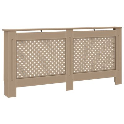 vidaXL Radiator Cover 67.7"x7.5"x32.1" MDF