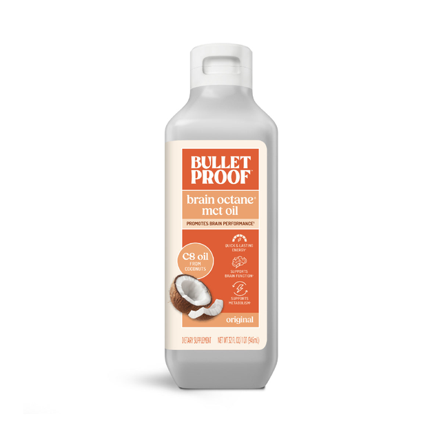 Brain Octane C8 MCT Oil, 32 oz.